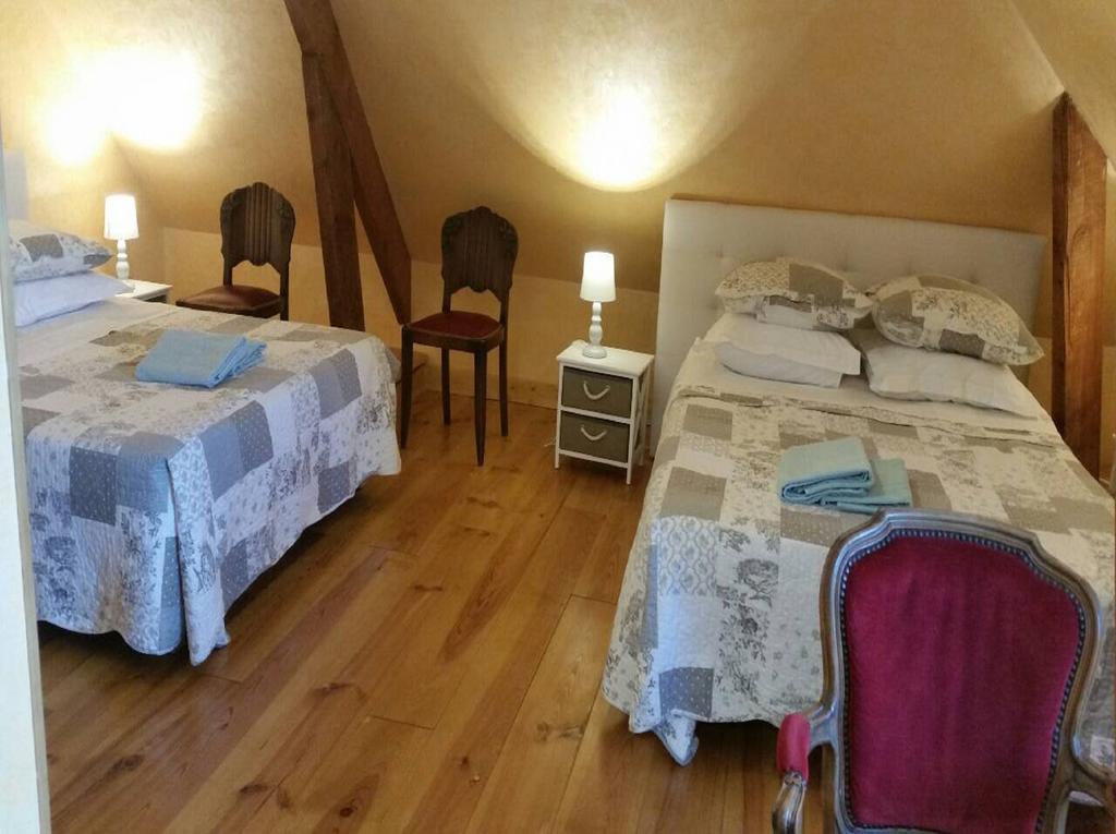 Chambres D'Hotes Du Plessis Chailles  Buitenkant foto